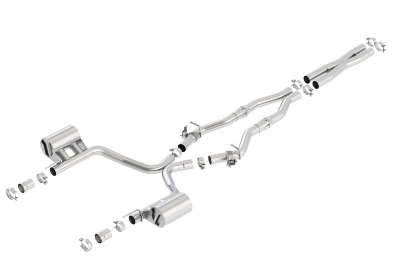 Borla 16-17 Dodge Challenger R/T 5.7L MT/AT ATAK Catback Exhaust (w/MDS Valves ONLY) - Image 7