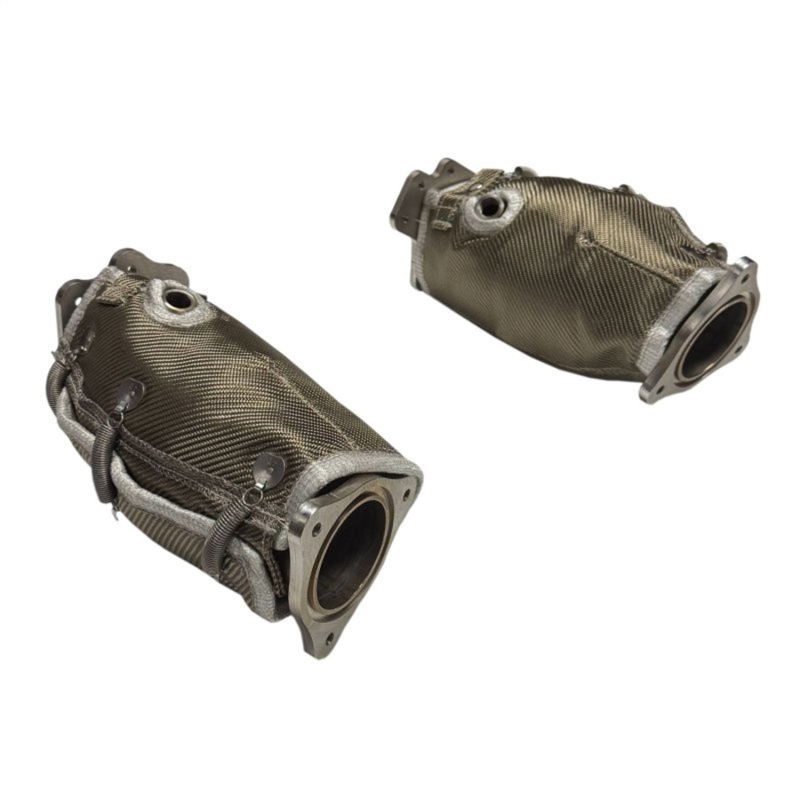 Kooks 23+ Chevrolet Corvette C8 Z06/LT6 5.5L 3in. SS 5in. Bodied Ultra-GREEN Conn. w/Blankets - Image 2