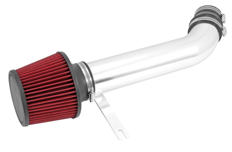 Spectre 92-00 Honda Civic L4-1.6L F/I Air Intake Kit - Polished w/Red Filter - Image 3