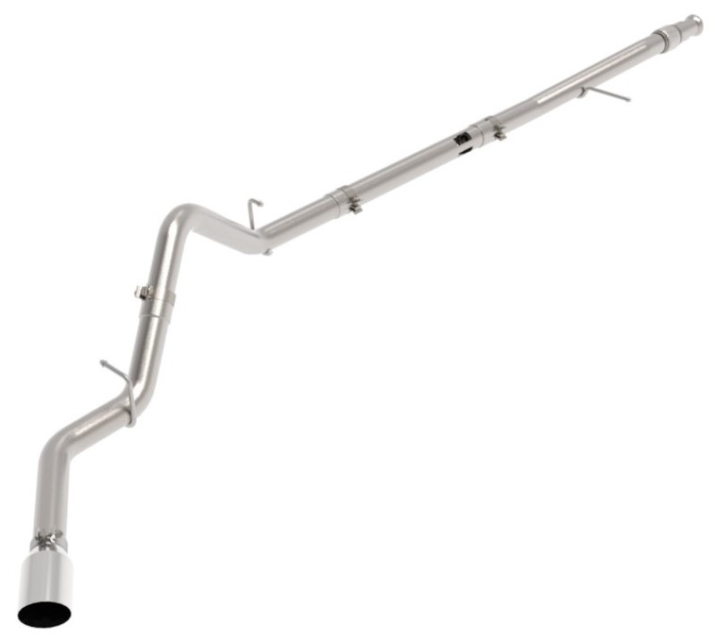 aFe Large Bore-HD 3in 409SS DPF-Back 20-21 GM Trucks L6-3.0L (td) LM2 - Polished Tip - Image 8
