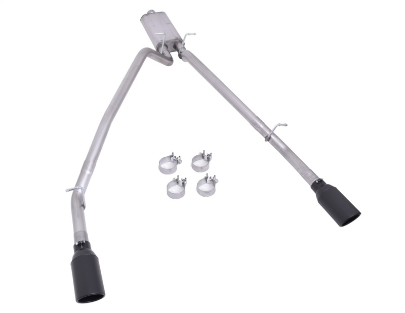 Gibson 2025 Ram 1500 3.0L I6 DOHC 2.5in Cat-Back Dual Split Exhaust - Black