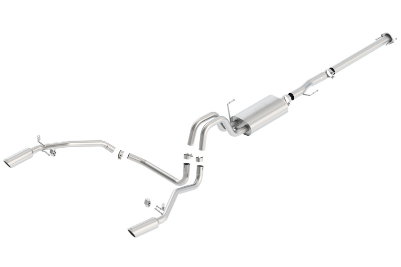Borla 11-14 Ford F150 AT 2/4WD 2/4dr S-Type SS Catback Exhaust - Image 2