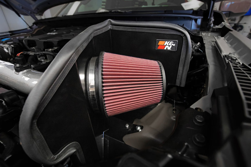 K&N 2022 Nissan Frontier V6 3.8LPerformance Air Intake System - Image 9