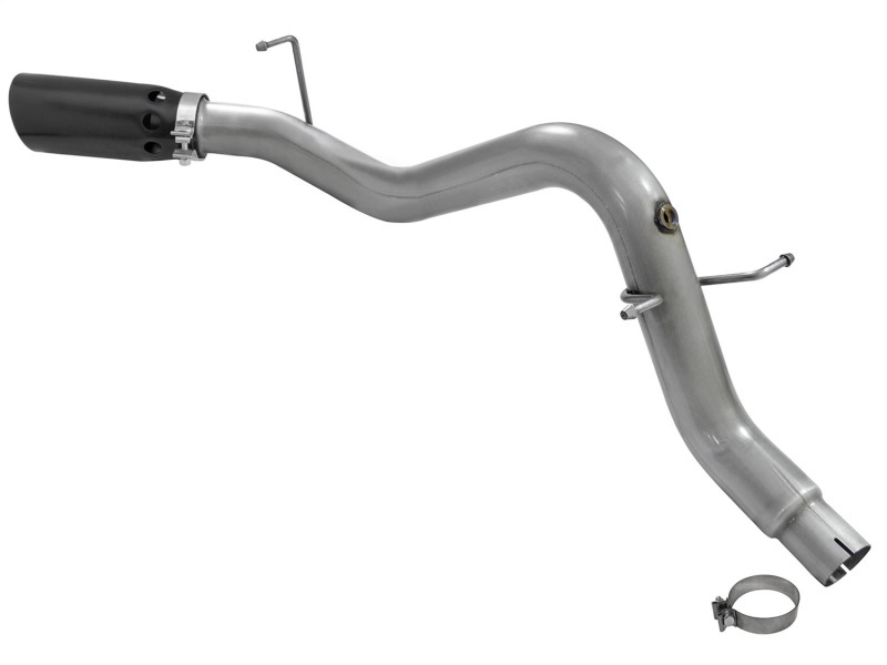 aFe LARGE BORE HD 3.5in DPF-Back SS Exhaust w/Black Tip 2016 GM Colorado/Canyon 2.8L (td) - Image 3