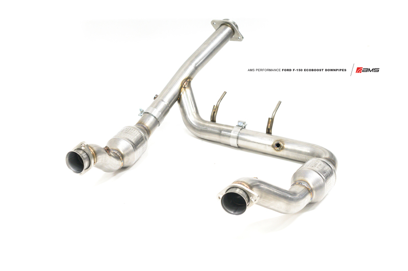AMS Performance 2015+ Ford F-150 3.5L Ecoboost (Excl Raptor) Federal EPA Compliant Catted Downpipe - Image 3