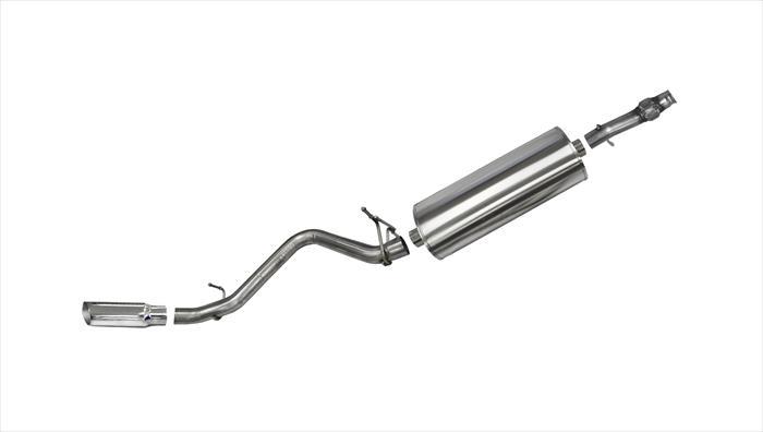 Corsa 2014-19 Chevy Silverado 1500 Reg Cab/Standard Bed 5.3L Sport Cat-Back Single Side Exit Exhaust - Image 7