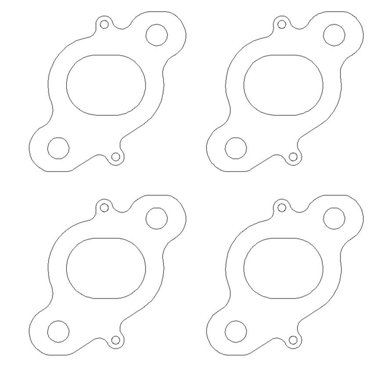 Cometic Nissan CA18 DET .030 inch DOHC Exhaust Gasket (4 pcs per Kit)