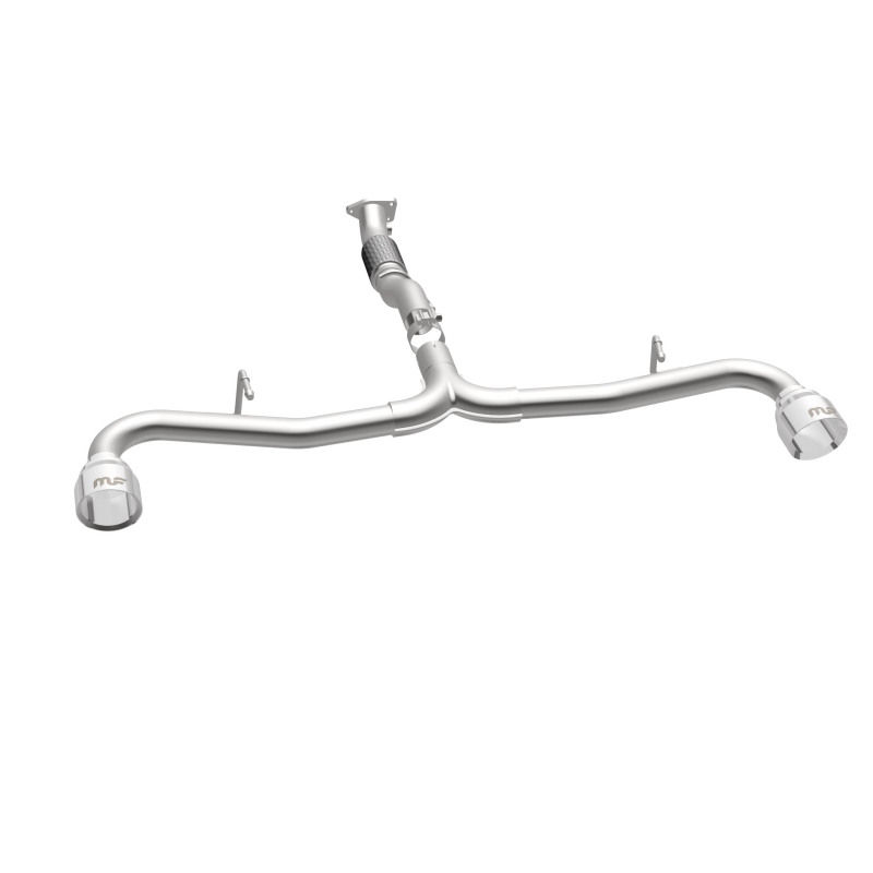 MagnaFlow Cat-Back 2015 Alfa Romeo 4C 1.7L SS 2.5in Dual Split Rear 4.in Tips - Image 3
