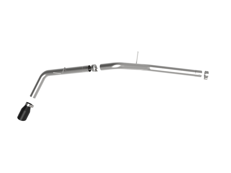 aFe Apollo GT Series 3in 409 SS Axle-Back Exhaust 2019 Ford Ranger 2.3L w/ Black Tips - Image 2