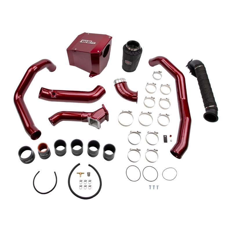 Wehrli 01-04 Chevrolet 6.6L LB7 Duramax High Flow Intake Bundle Kit - Gloss White - Image 3