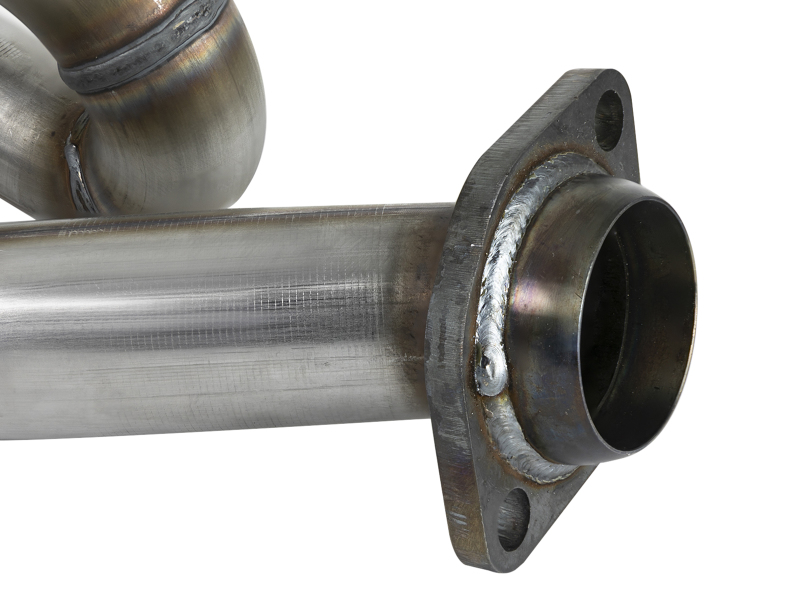 aFe POWER Twisted Steel Loop Relocation Pipe 2018 Jeep Wrangler (JL) V6-3.6L - Image 5