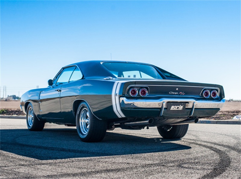 Borla CrateMuffler BB Mopar 383/413/426/440 ATAK 2.5in Offset/Offset 14inx4.35inx9in Oval Muffler - Image 7