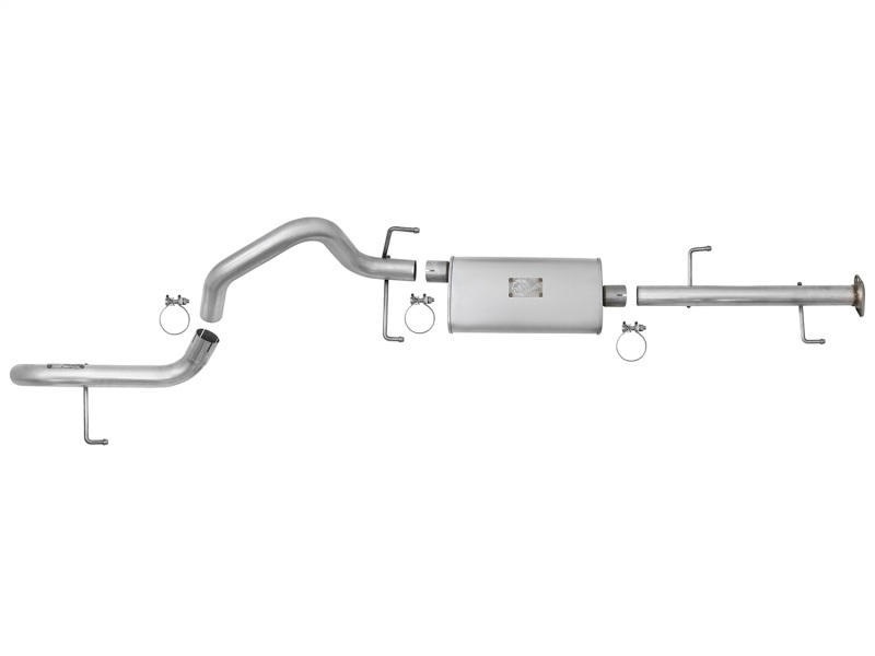 aFe Scorpion 2-1/2in Aluminized Steel Cat-Back Exhaust 07-17 Toyota FJ Cruiser V6 4.0L - Image 6
