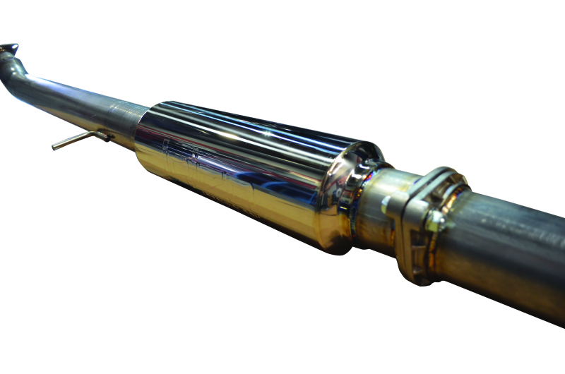 Injen 16-20 Honda Civic 1.5L Turbo 4Cyl (Sedan) 63mm SS Cat-Back Exhaust w/ Dual Burnt Titanium Tips - Image 8