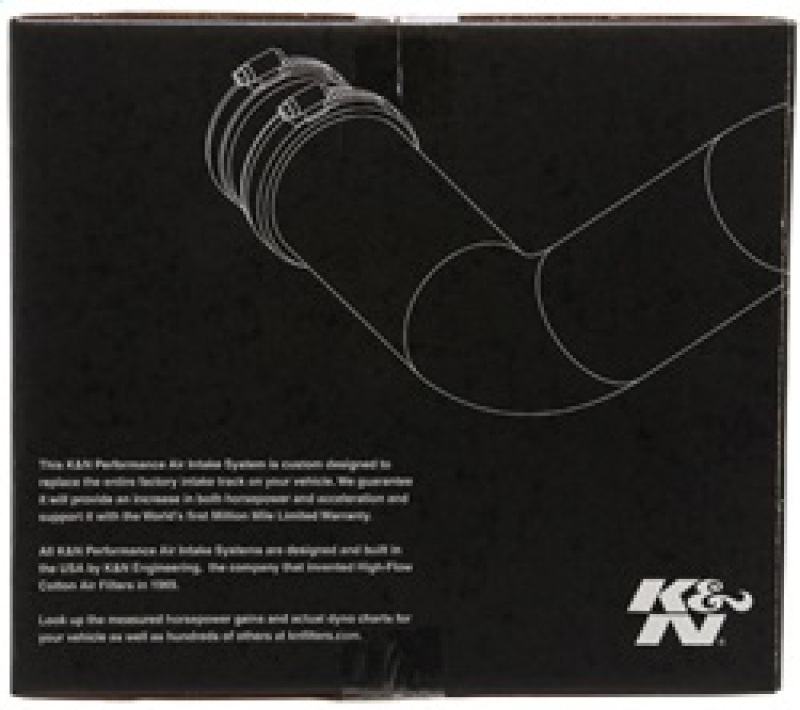 K&N 99-04 Jeep Grand Cherokee V8-4.7L Performance Intake Kit - Image 4