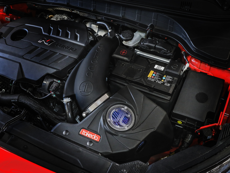 aFe 22-23 Hyundai Kona N L4 2.0L(t) Takeda Momentum Cold Air Intake System w/ Pro 5R Filter - Image 10