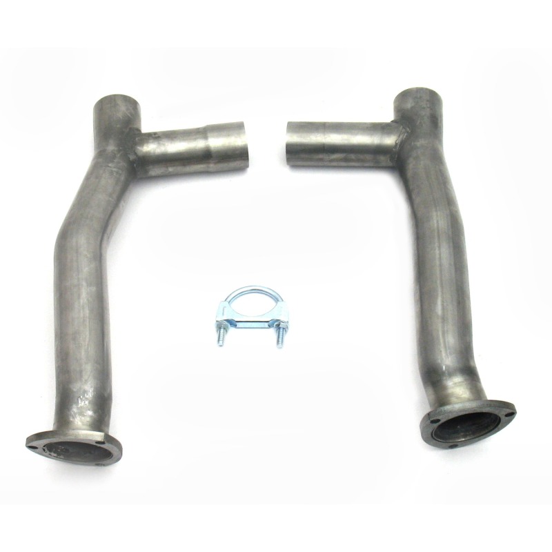 JBA 65-73 Ford Mustang 260-302 4 Speed C4/C6/AOD 409SS Mid Pipes - Image 2
