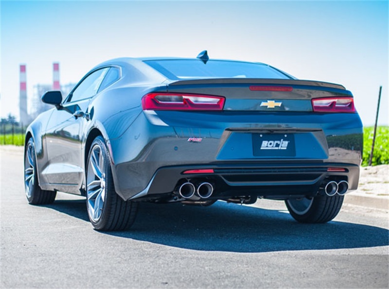 Borla 2016 Chevy Camaro V6 AT/MT ATAK Rear Section Exhaust w/ Dual Mode Valves - Image 6