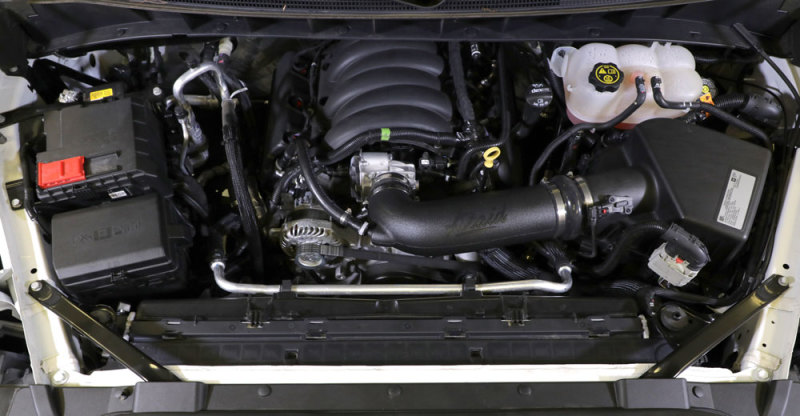 Airaid 19-20 Chevrolet Silverado 1500 V6-4.3L Jr Intake Kit - Oiled / Yellow Media - Image 2