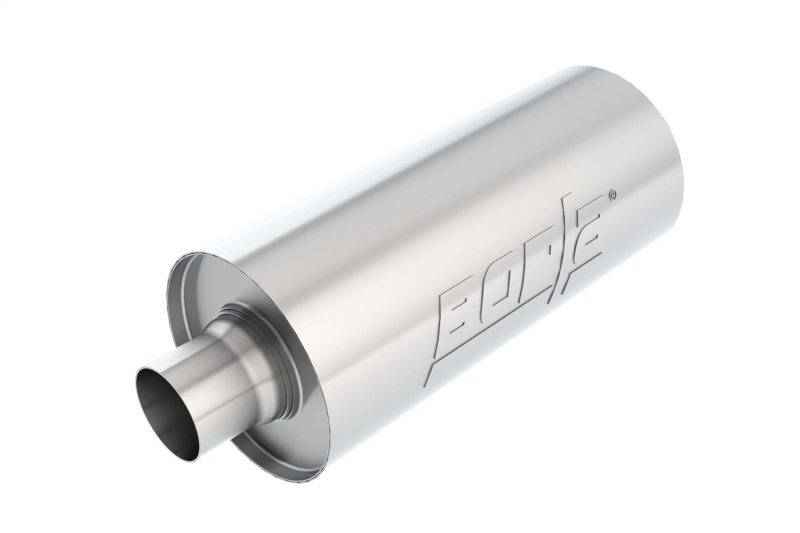Borla Universal Performance 2.5in Inlet/Outlet Stainless Racing Muffler - Image 2