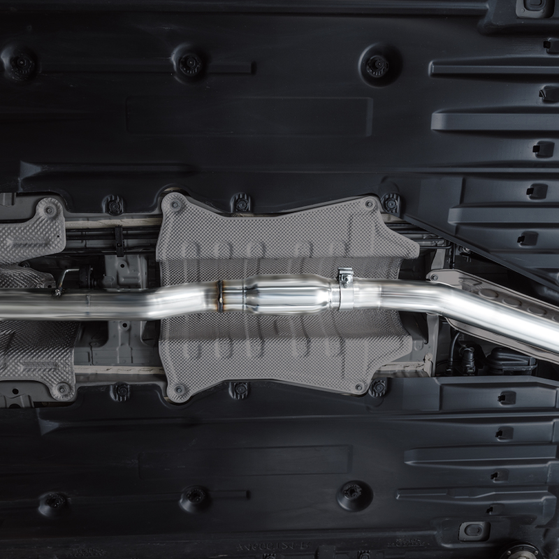 AWE Tuning 22+ Honda Civic Si/Acura Integra Touring Edition Catback Exhaust - Dual Diamond Black Tip - Image 5