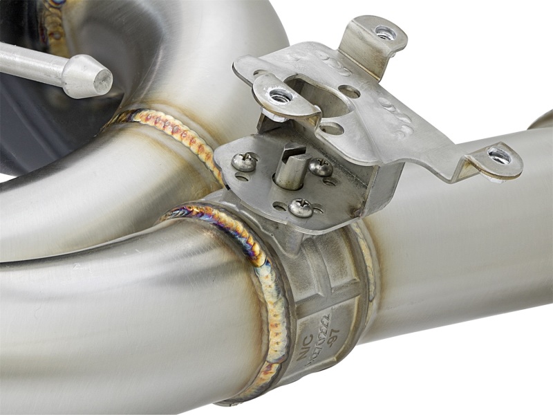 aFe MACHForce XP 16-17 BMW 340i/iX 440i/iX L6-3.0L (t) SS Axle-Back Exhaust w/Polished Tips - Image 6