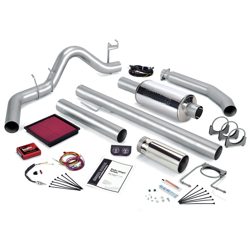 Banks Power 02 Dodge 5.9L 235Hp Std Cab Stinger System - SS Single Exhaust w/ Chrome Tip - Image 5