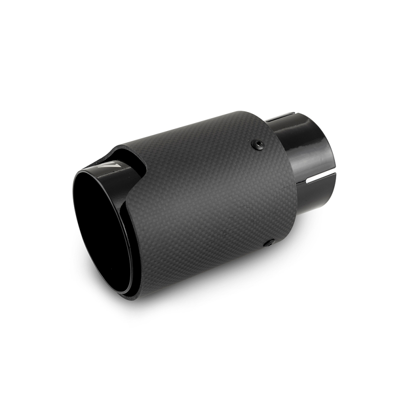 Mishimoto Carbon Fiber Muffler Tip 2.5in Inlet 3.5in Outlet M Black - Image 5
