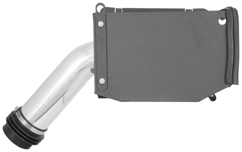 Spectre 94-97 Ford SD 7.3L DSL Air Intake Kit - Polished w/Red Filter - Image 4