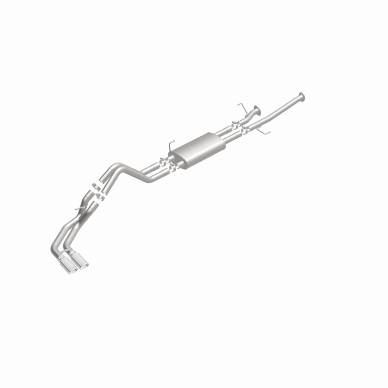 MagnaFlow 14 Toyota Tundra V8 4.6L/5.7L Stainless C/b Exhaust Dual same side pass. rear tire - Image 8