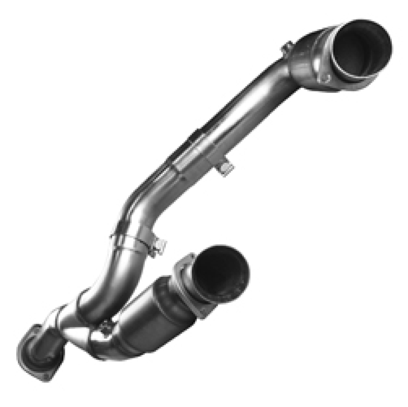 Kooks 07-08 GM 1500 3in x OEM Out Cat SS Y Pipe Kooks HDR Req - Image 10