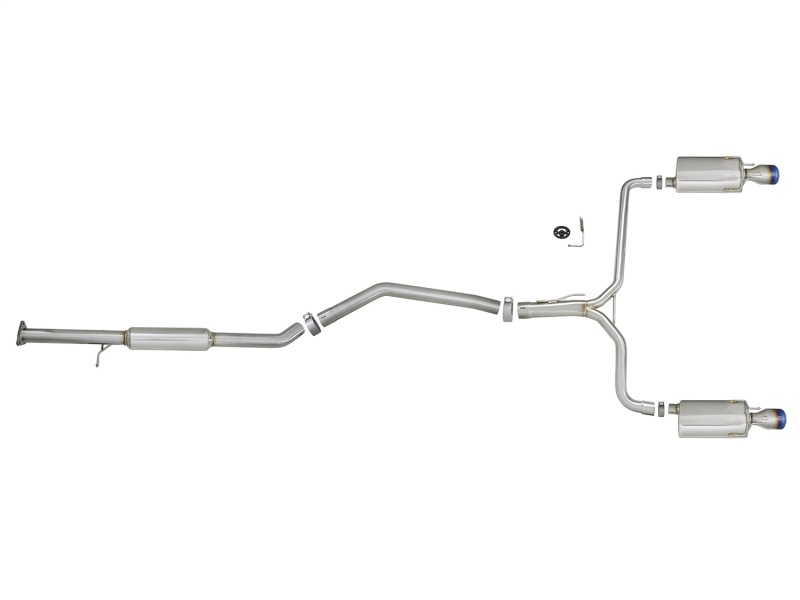 aFe Takeda 2.5-1.75in 304 SS Cat-Back Exhaust System 13-17 Honda Accord LX / EX / EX-L L4-2.4L - Image 5