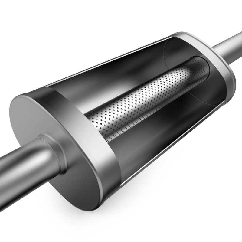 MagnaFlow 2019 Chevy Silverado 1500 V8 5.3L / V6 4.3L Street Series Cat-Back Exhaust w/ Polished Tip - Image 9