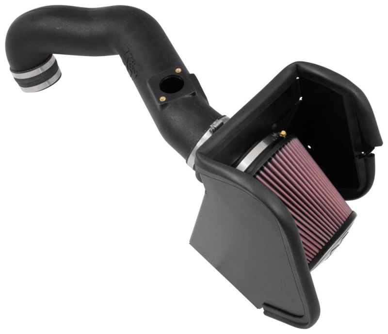 K&N 16-17 Nissan Titan XD V8-5.0L DSL 63 Series AirCharger Performance Intake - Image 3