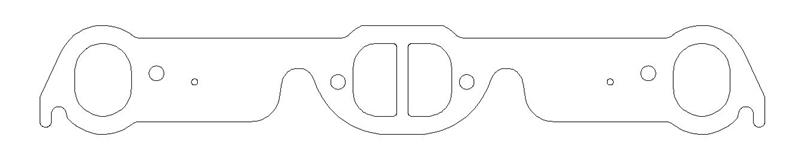 Cometic Pontiac 326/350/389/400/421/428/455 V8 .030in MLS Exhaust Manifold Gasket Set - Image 5