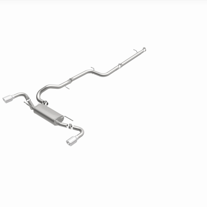 MagnaFlow 10-12 Mazda 3 L4 2.5L Hatchback Split Rear Exit Stainless Cat Back Performance Exhaust - Image 6