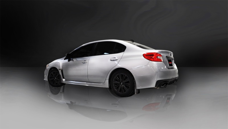 Corsa 2015-2021 Subaru WRX Cat Back Exhaust Black Quad 3.5in Tips *Sport* - Image 2