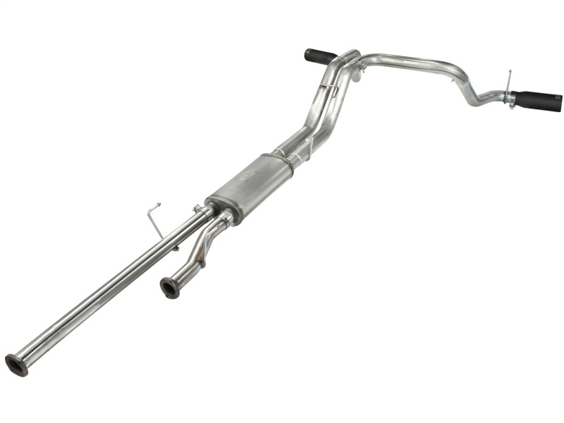 aFe MACHForce XP 2-1/2in to 3in 409 SS Cat-Back Exhaust w/ Black Tips 10-17 Toyota Tundra V8 5.7L - Image 3
