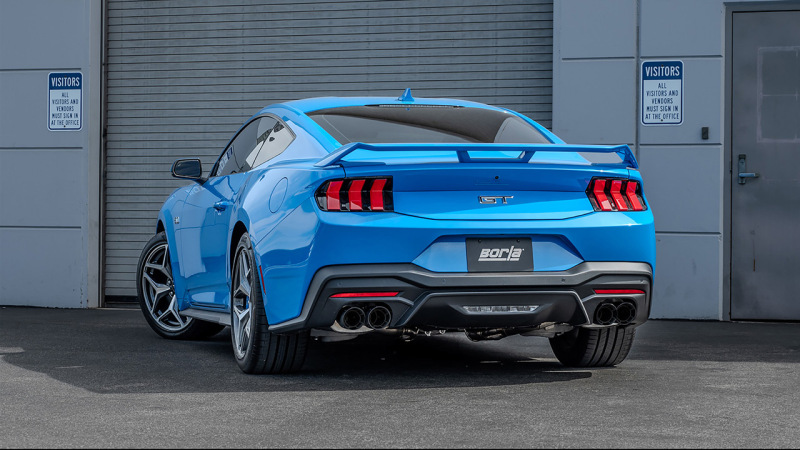 Borla 2024 Ford Mustang GT 5.0L V8 w/ Active Exhaust S-Type Axle-Back Exhaust System - Carbon Fiber - Image 3