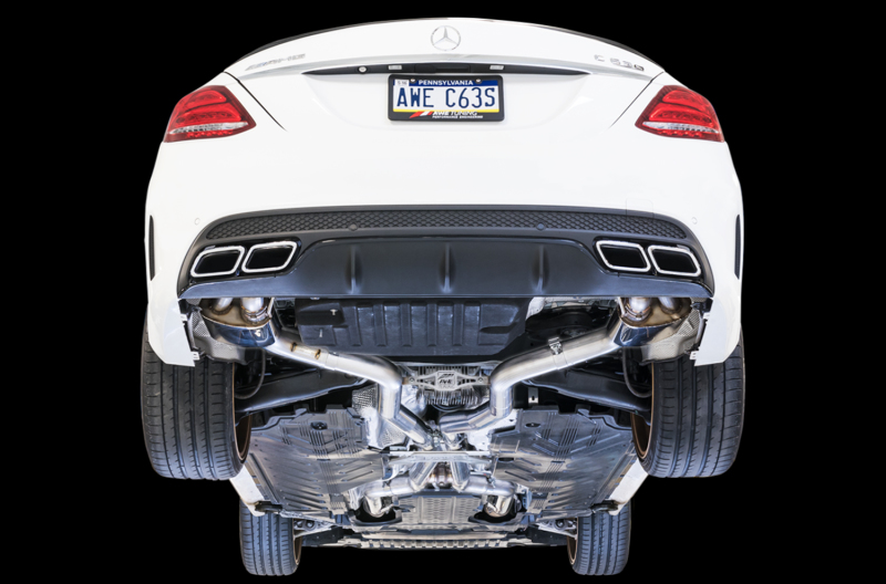 AWE Tuning Mercedes-Benz W205 AMG C63/S Coupe SwitchPath Exhaust System - for Non-DPE Cars - Image 3