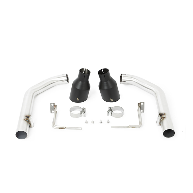 Mishimoto 2015+ Ford Mustang Axleback Exhaust Race w/ Black Tips - Image 3