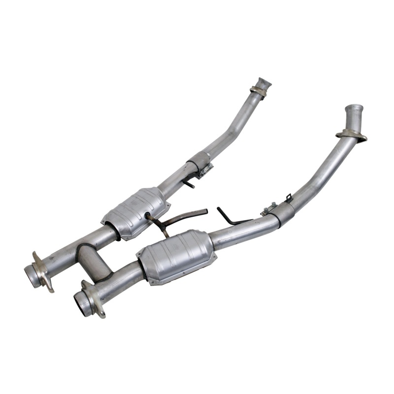 BBK 94-95 Mustang 5.0 High Flow H Pipe With Catalytic Converters - 2-1/2 - Image 3