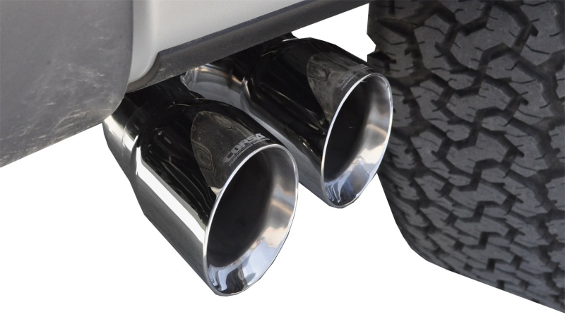 Corsa 2011-14 Ford F-150 Raptor 6.2L V8 144in Wheelbase Xtreme Cat-Back Resonator Delete Kit Exhaust - Image 3
