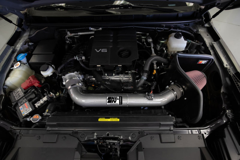 K&N 2022 Nissan Frontier V6 3.8LPerformance Air Intake System - Image 7