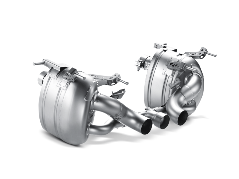 Akrapovic 10-15 Ferrari 458 Italia/458 Spyder Slip-On Line (Titanium) w/ Carbon Tips - Image 6