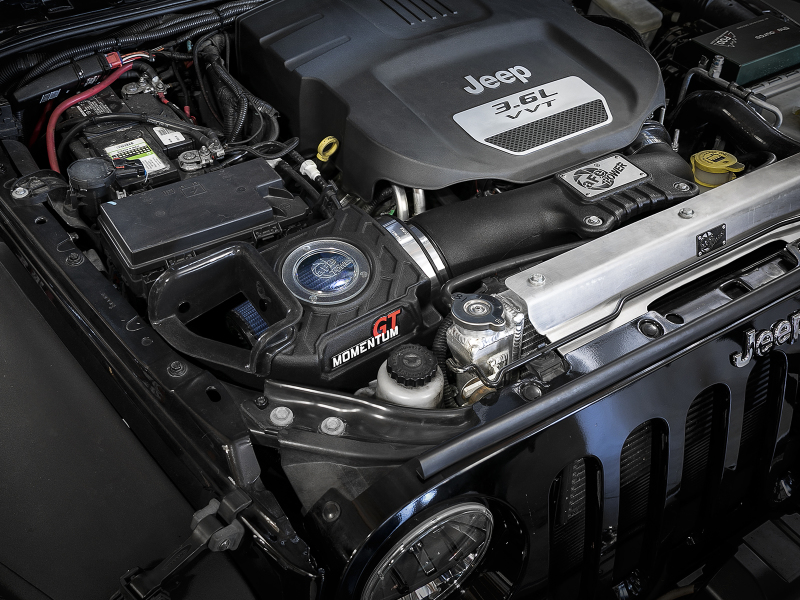 aFe Momentum GT Pro 5R Cold Air Intake System 12-18 Jeep Wrangler JK V6 3.6L - Image 9