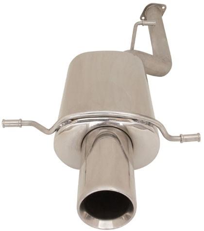 Turbo XS 04-08 Forester XT Axle Back 4in Polished Stainless Tip Muffler - Image 7