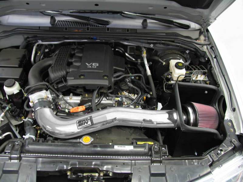 K&N 05-09 Nissan Pathfinder/Xterra/Frontier V6-4.0L 77 Series High Flow Performance Kit - Image 5