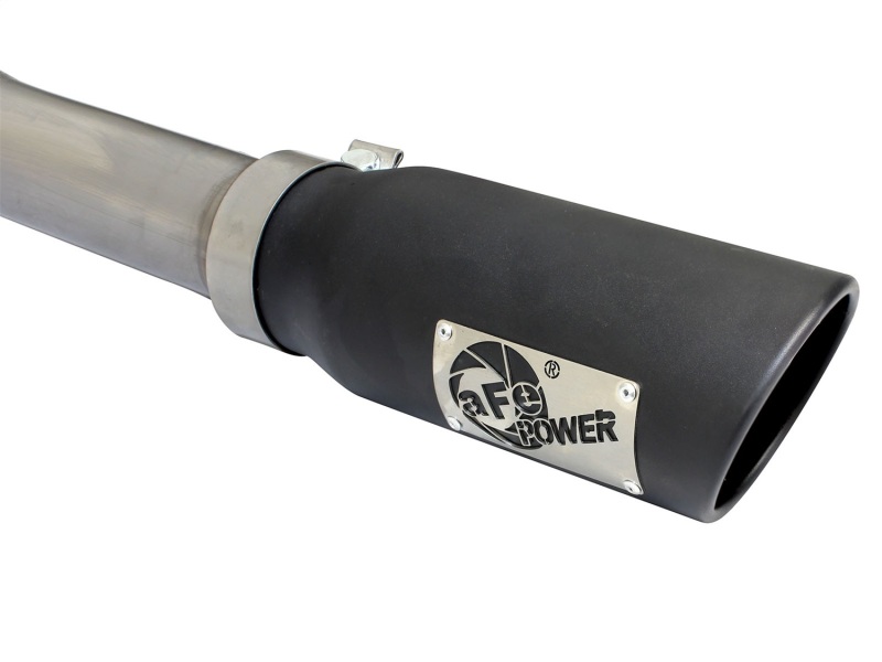 aFe MACHForce XP Exhaust 3in SS Dual Side Exit CB w/ Black Tips 15 Ford F150 Ecoboost V6-2.7L/3.5L - Image 2