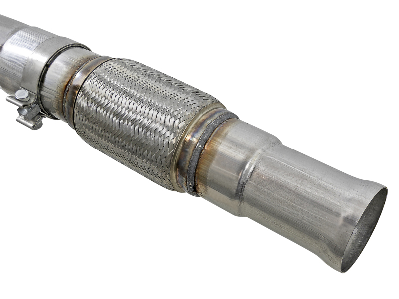 aFe Vulcan Series 4in-3in 304-SS Exhaust Cat-Back 2019 GM Silverado / Sierra 1500 V8-5.3L w/ OE Tips - Image 4